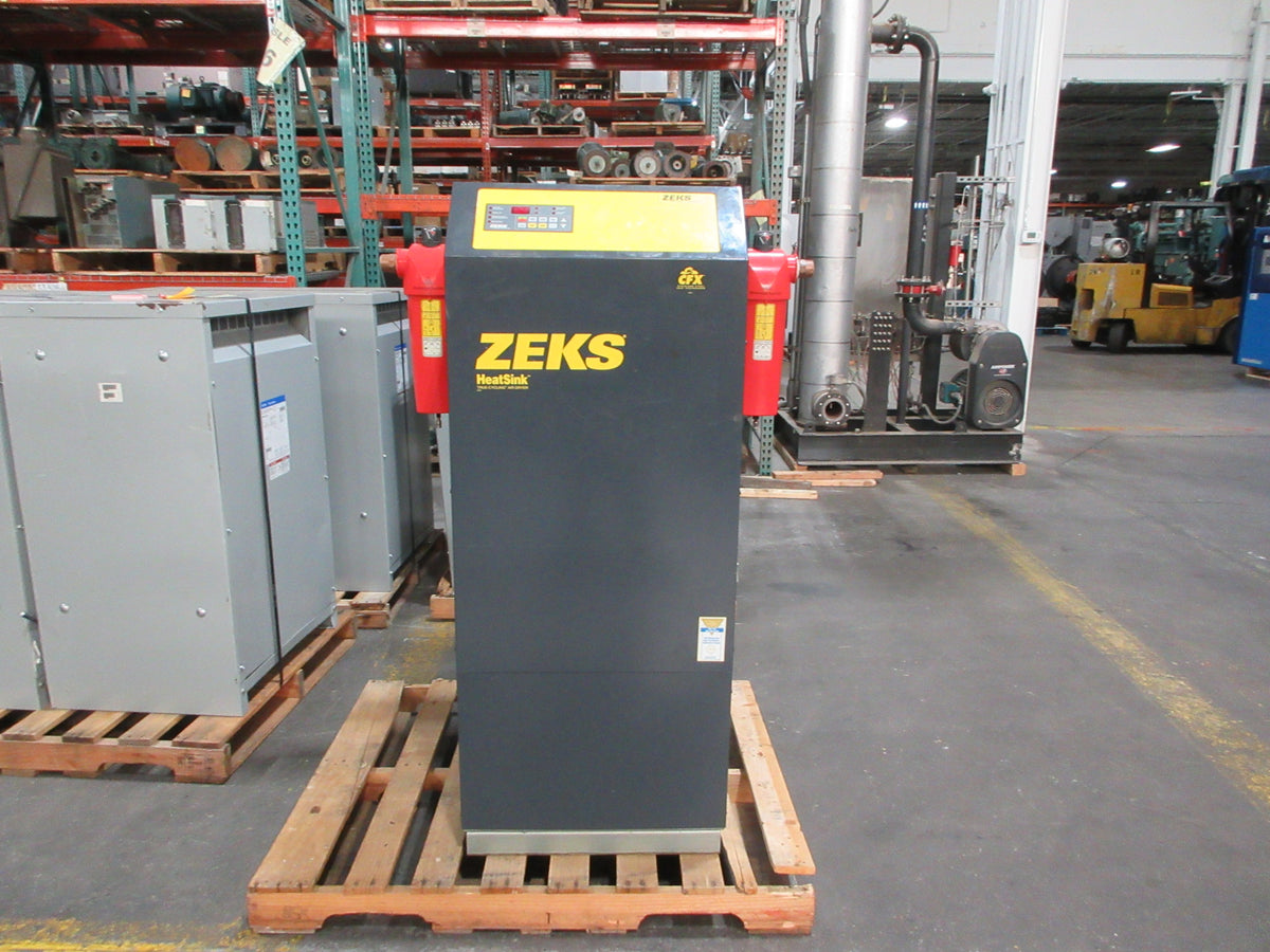 Zeks HeatSink True-Cycling Refrigerated Air Dryer 250HSGAF00 208V 3Ph 60Hz Used