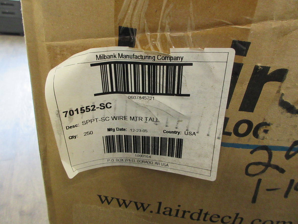 Milbank Tall Support Wire 701552-SC *Box of 220* New Surplus