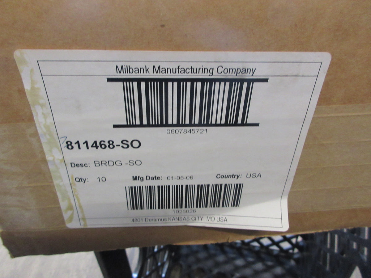 Milbank Bridge 811468-S0 *Box of 10* New Surplus