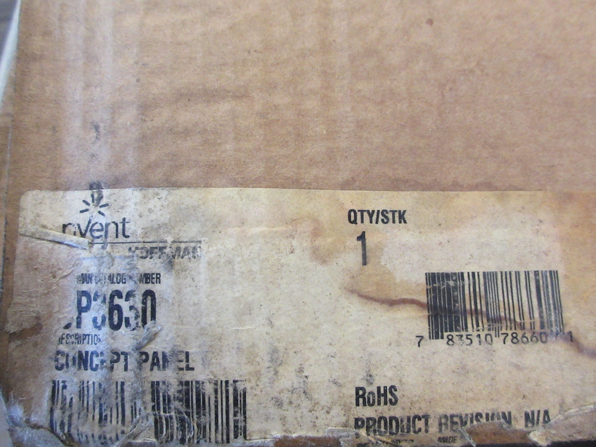 nVent Hoffman Concept Panel Backplate CP3630 Size: 36"x30" New Surplus