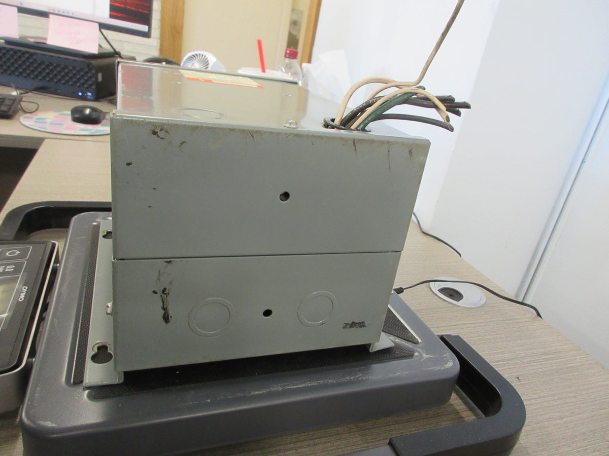Square D Transformer 3S1F 3KVA Pri: 240/480V Sec: 120/240V 60Hz 1Ph Used