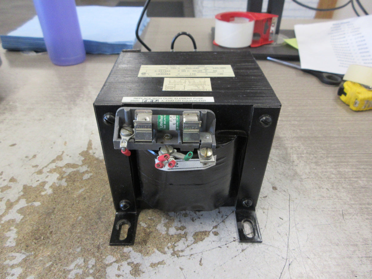 Allen-Bradley Control Transformer X-231423 0.750KVA Pri: 240/480V Sec: 120V Used