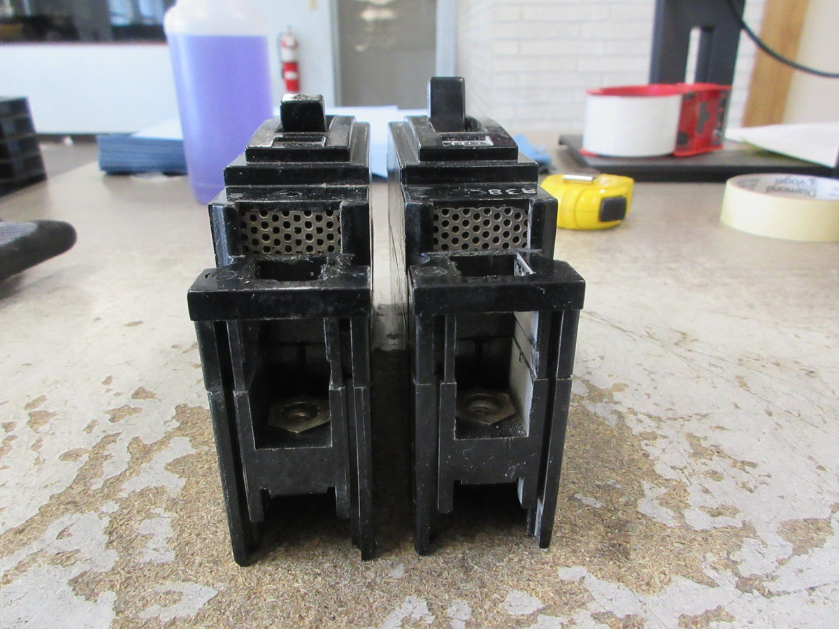 GE Circuit Breaker TEF113020 20A 277V 1P *Lot of 2* Used