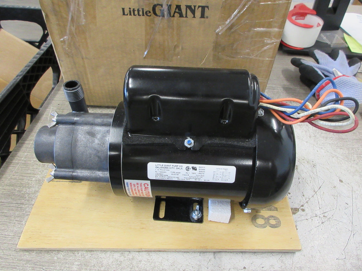 Little Giant TE-5-MD-HC Pump 977454 1/8HP 7.1-17.5 GPM 1FT-21FT Head New Surplus