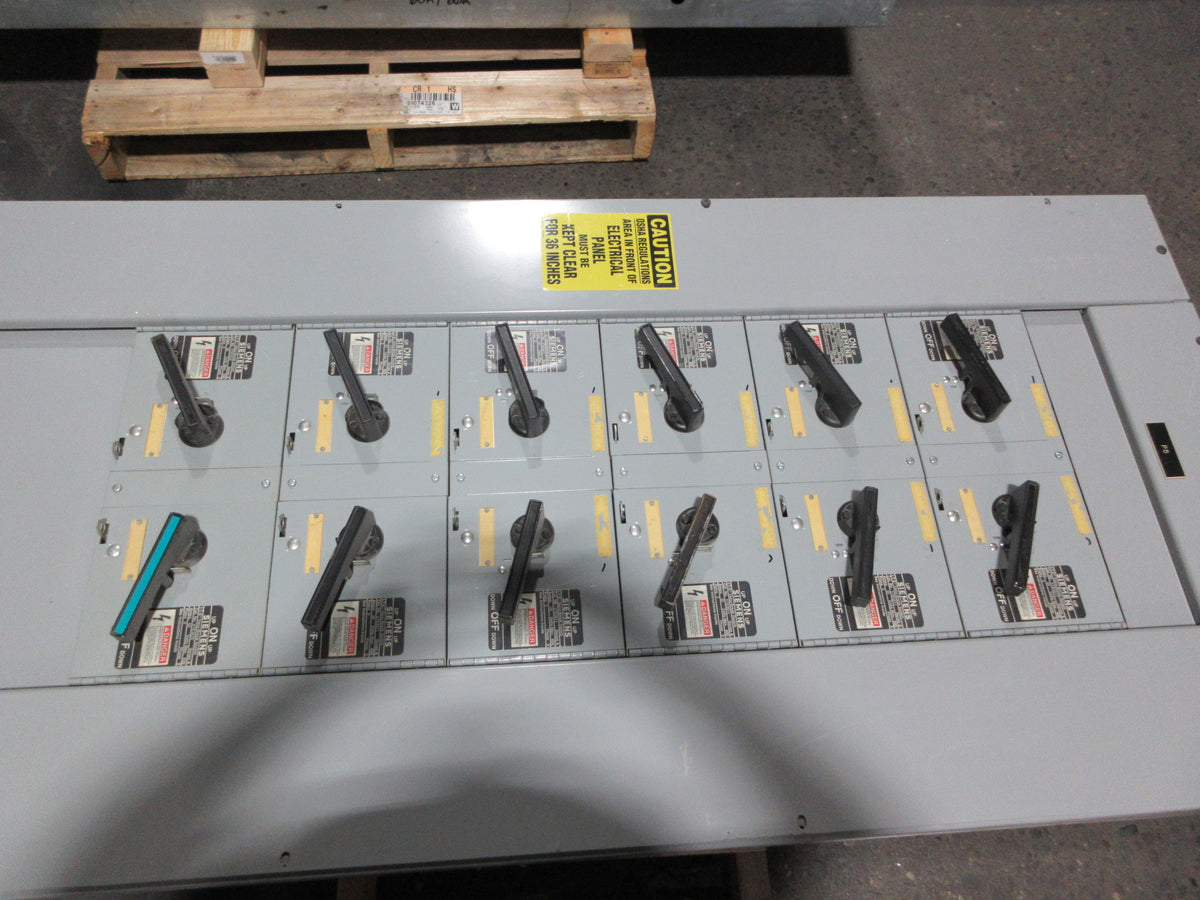 Siemens ITE Series FPP Panelboard F4ML4100SBM 225A 480Y/277V 3Ph 4W Used