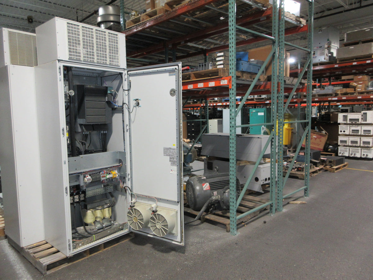 Siemens Enclosed G120 AC Drive 6SL3224-OBE37-5UA0 125HP Used