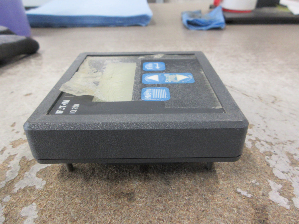 Eaton IQ 200 Display Panel 66B2051G01 Rev. 5 Ver. 2.02 *Peeling Front* Used
