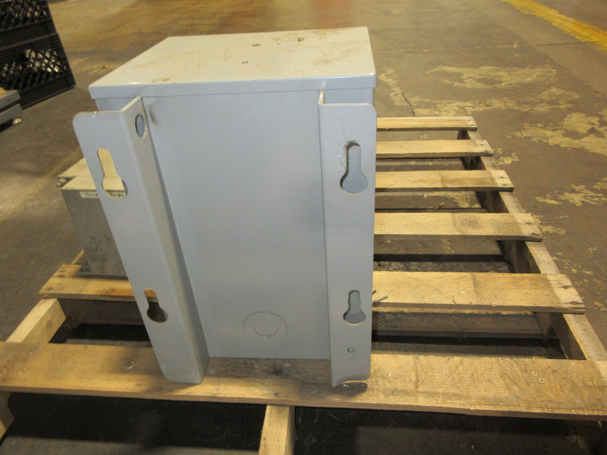 GE 3R Transformer 9T21B1006G02 10 KVA Pri: 240/480V Sec: 120/240V 60Hz 1Ph Used