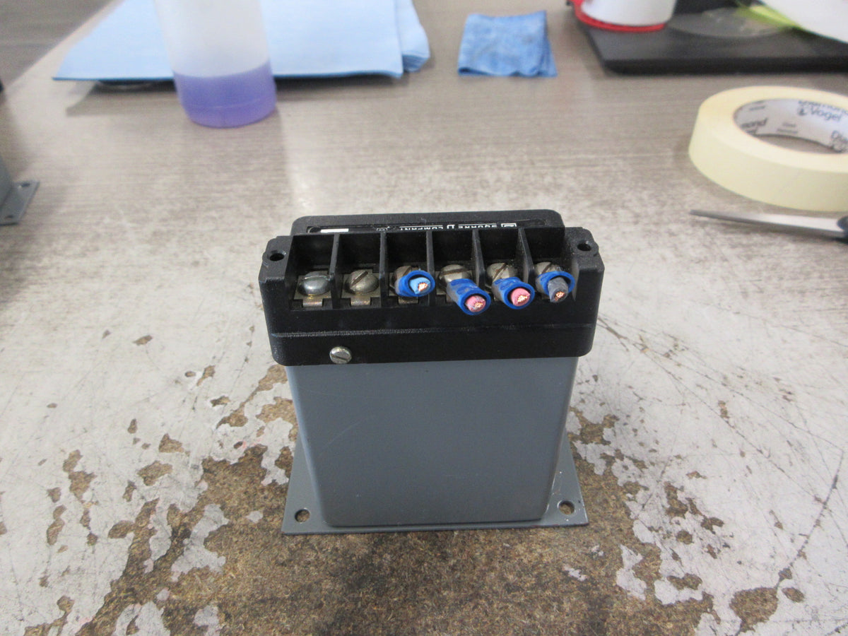 Square D Current Transformer CLE-202001 Input: 0-5A AC Output: 0-1mA DC Used