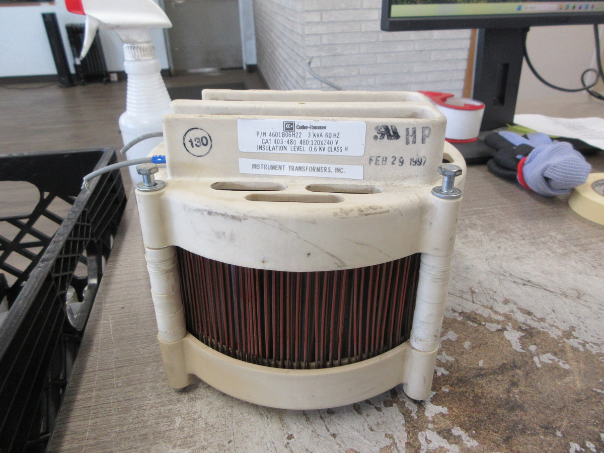 Cutler-Hammer Control Power Transformer 403-480 3KVA Pri: 480V Used