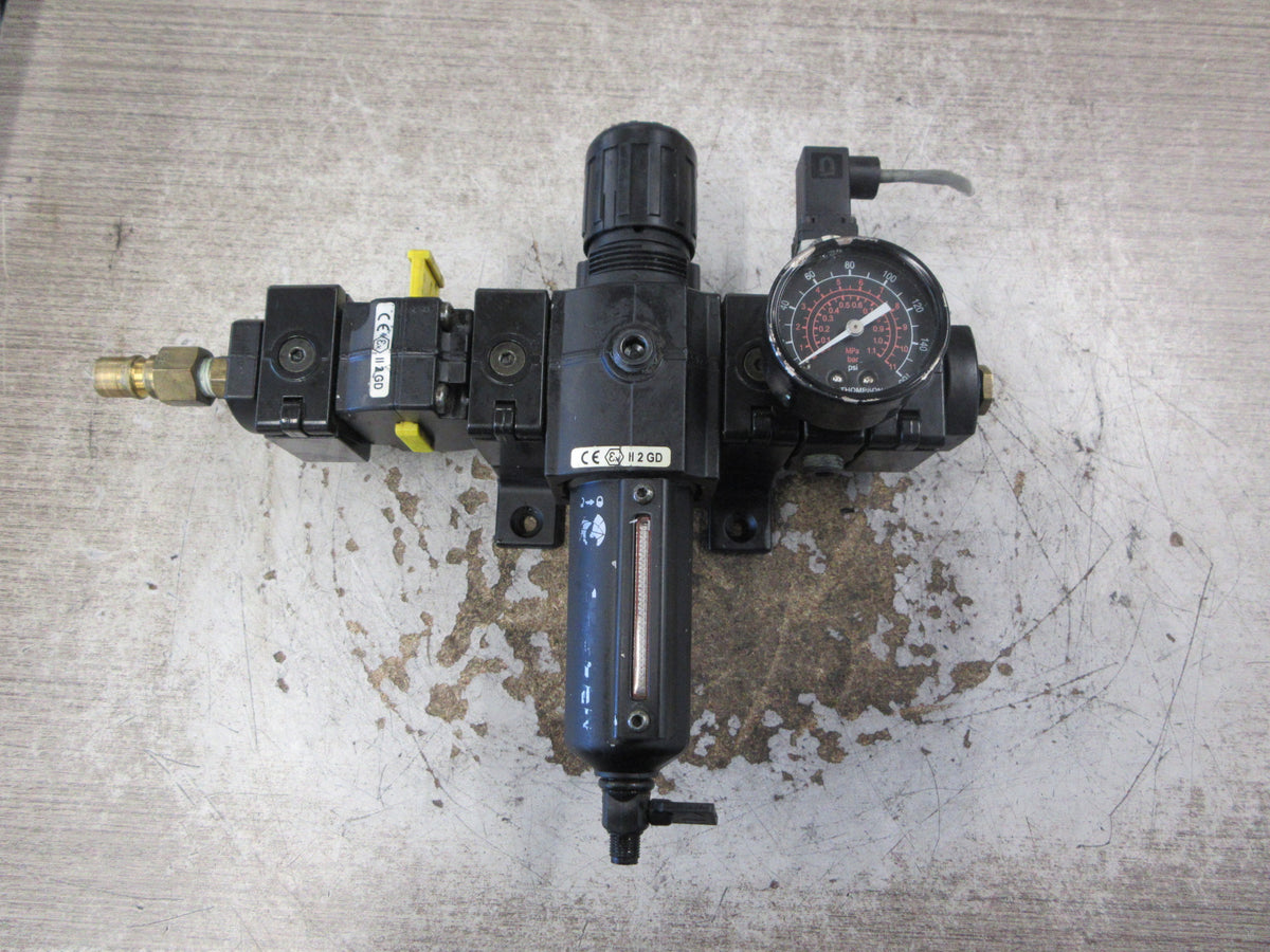 Norgren Filter Regulator II 2 GD Range: 0-160 PSI Used