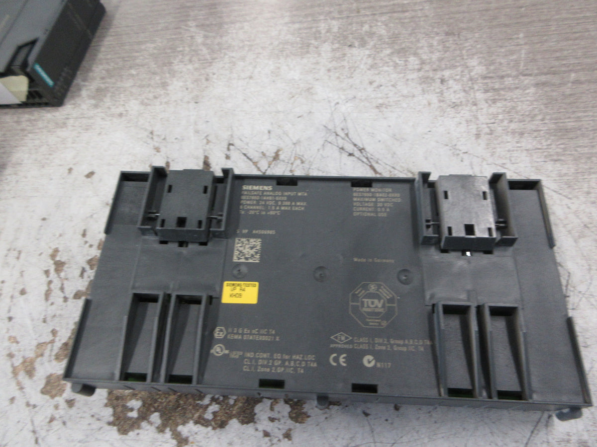 Siemens Failsafe Analog Input MTA 6ES7650-1AH61-5XX0 6-Ch *Chipped Case* Used