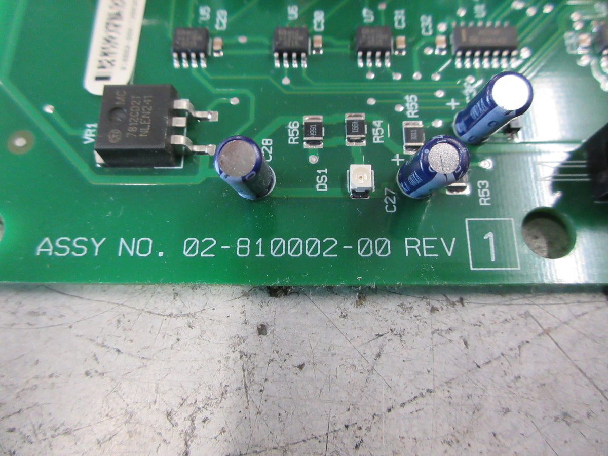 Liebert PCB 02-810002-00 Rev. 1 Used