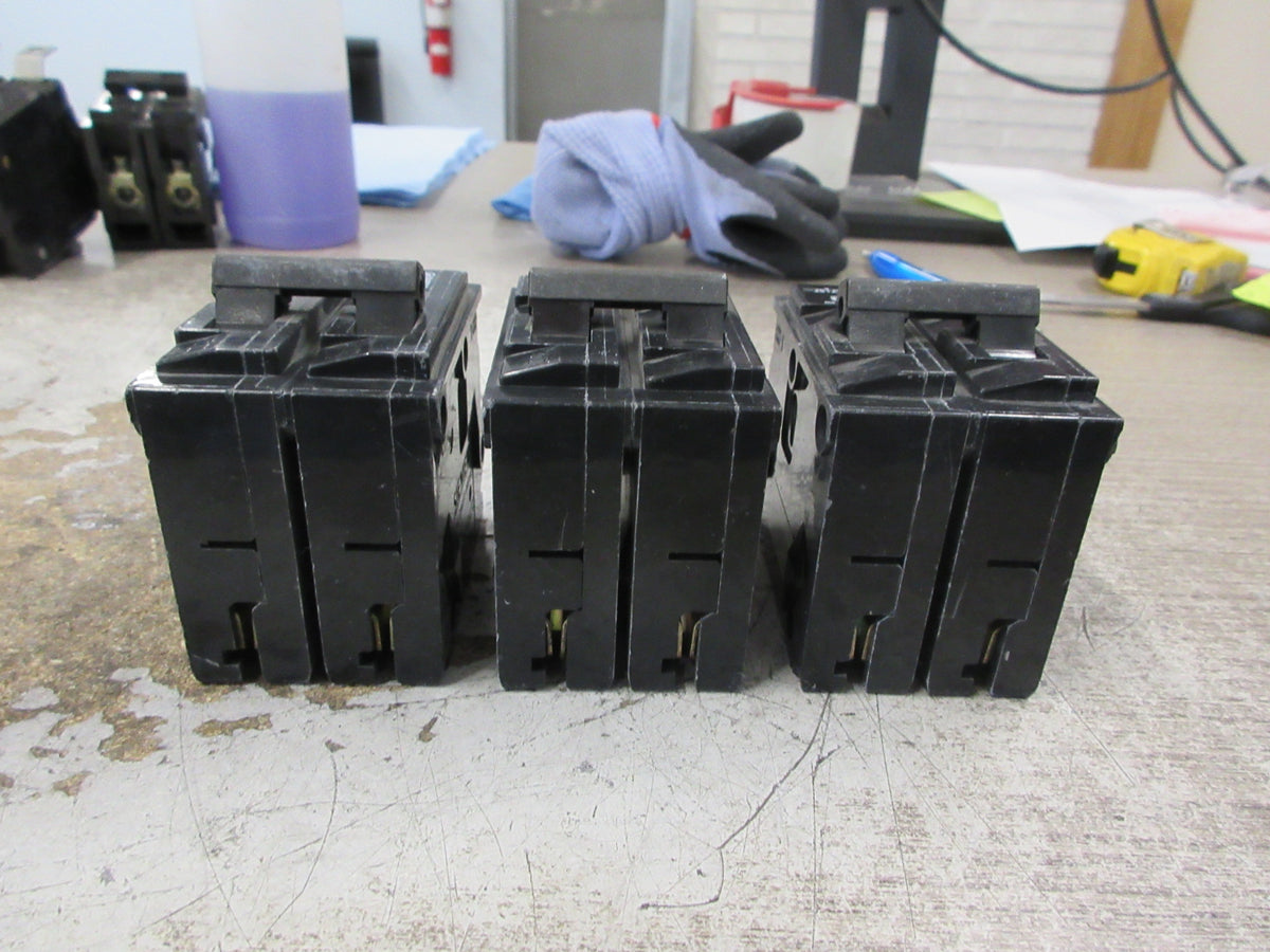 Siemens Type QP Clip-On Circuit Breaker Q230 30A 120/240V 2P *Lot of 3* Used
