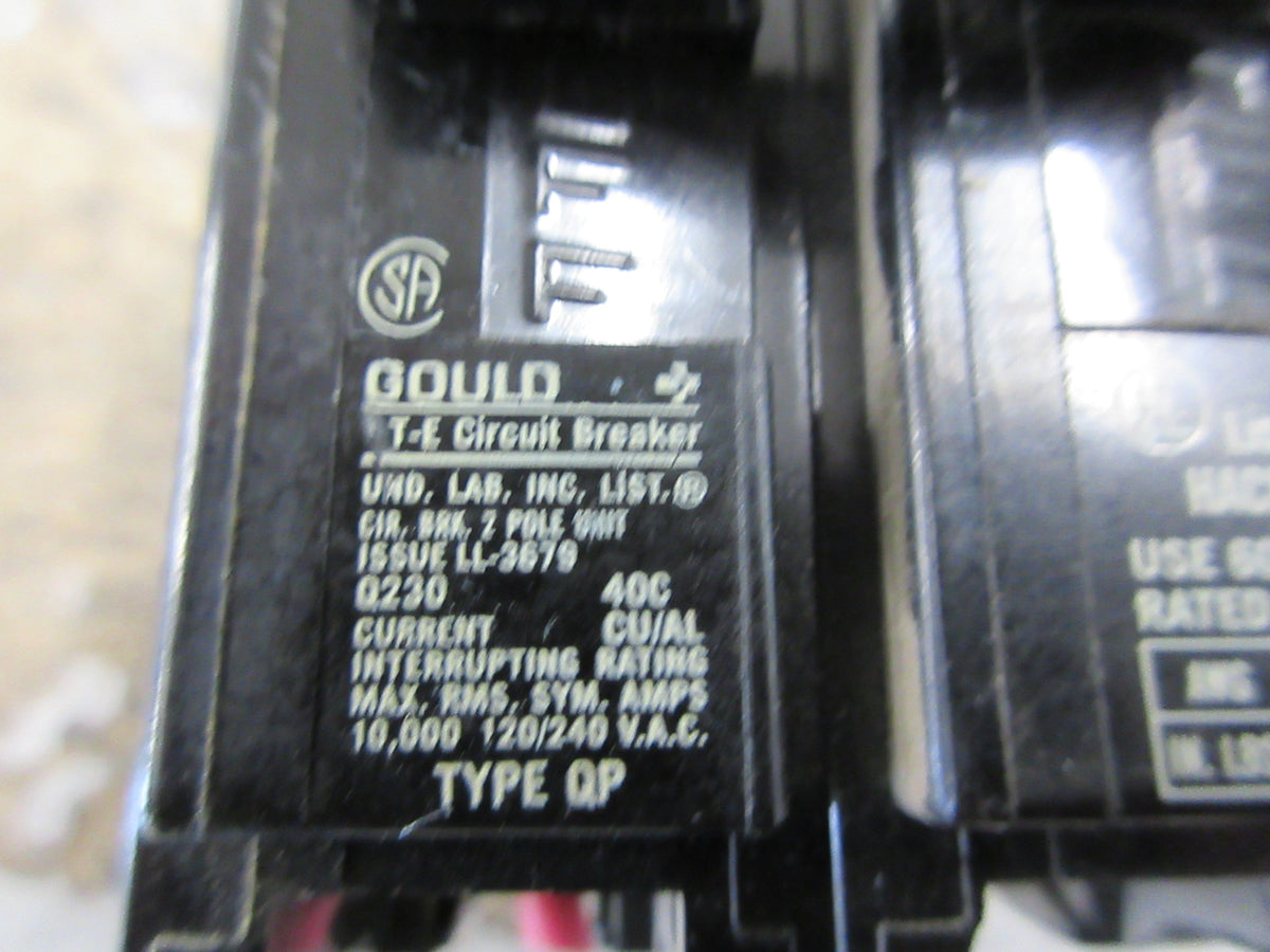 ITE Type QP Clip-On Circuit Breaker Q230 30A 120/240V 2P *Lot of 2* Used