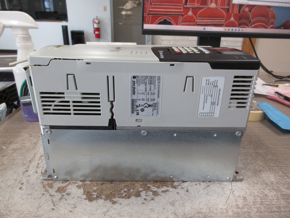 Allen-Bradley PowerFlex 700S AC Drive 20DD014A0EYNANASE Ser. D 10HP 3Ph Used