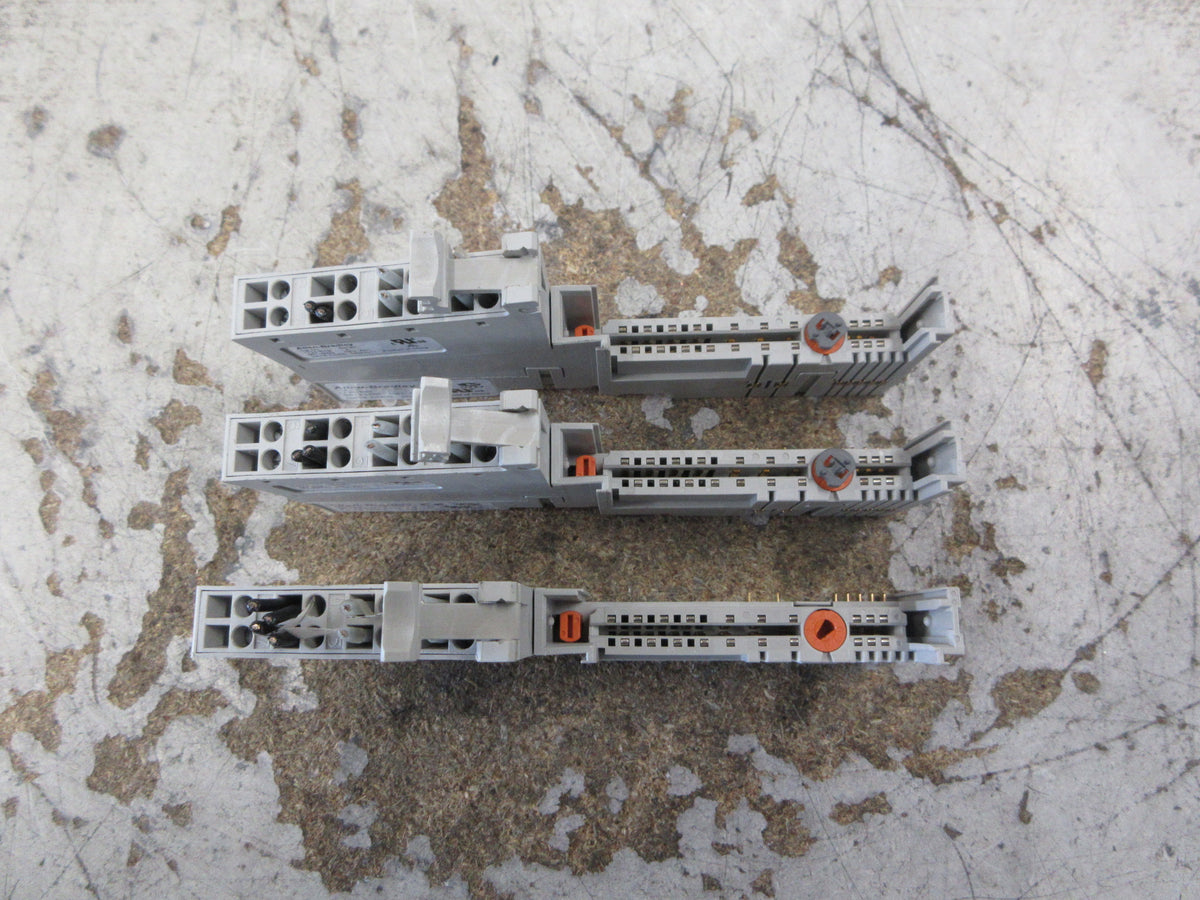 Allen-Bradley Mounting Base w/ Terminal Block 1734-MB / 1734-RTB *Lot of 3* Used