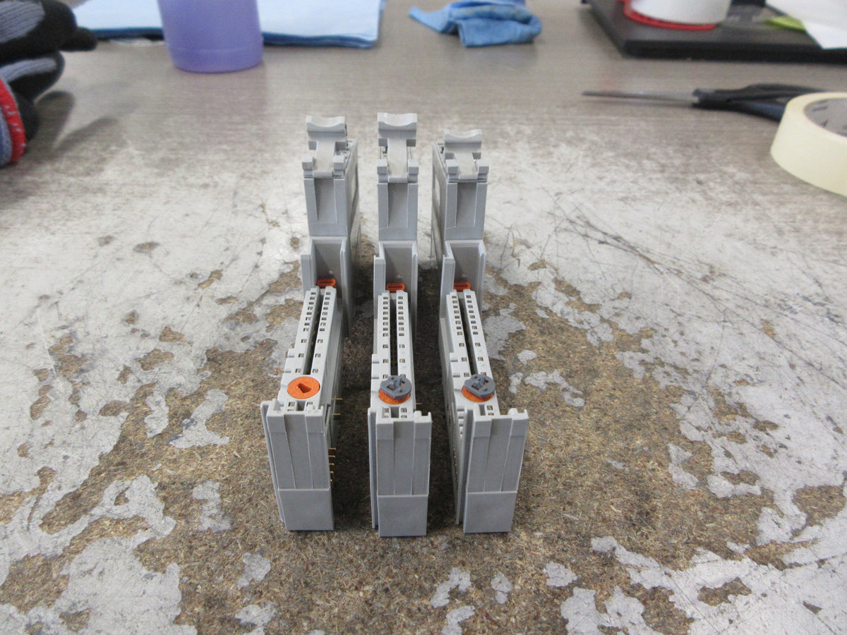 Allen-Bradley Mounting Base w/ Terminal Block 1734-MB / 1734-RTB *Lot of 3* Used