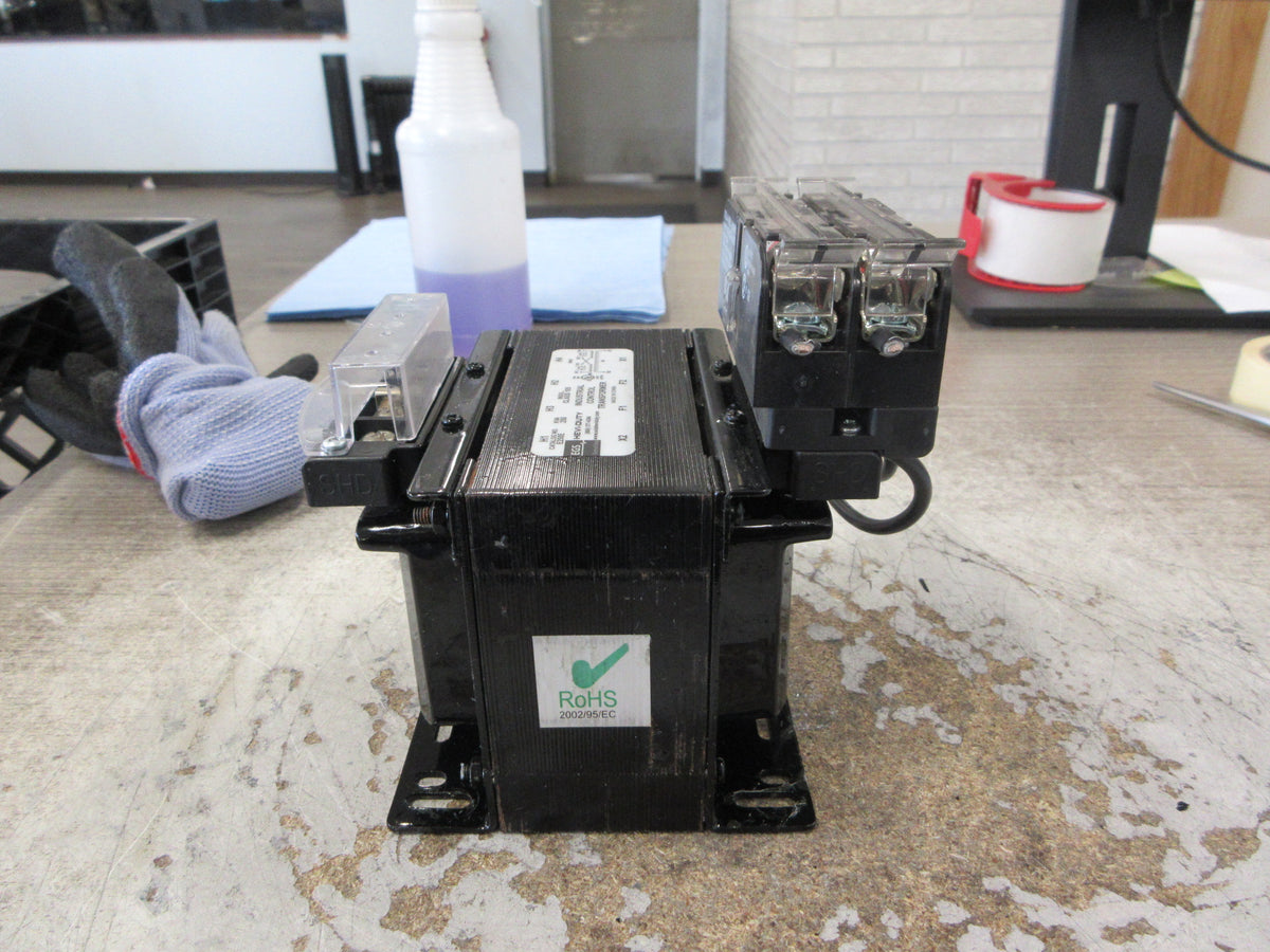 Hevi-Duty Control Transformer E250E 0.250 KVA Pri: 120/240V Sec: 24V 60Hz Used