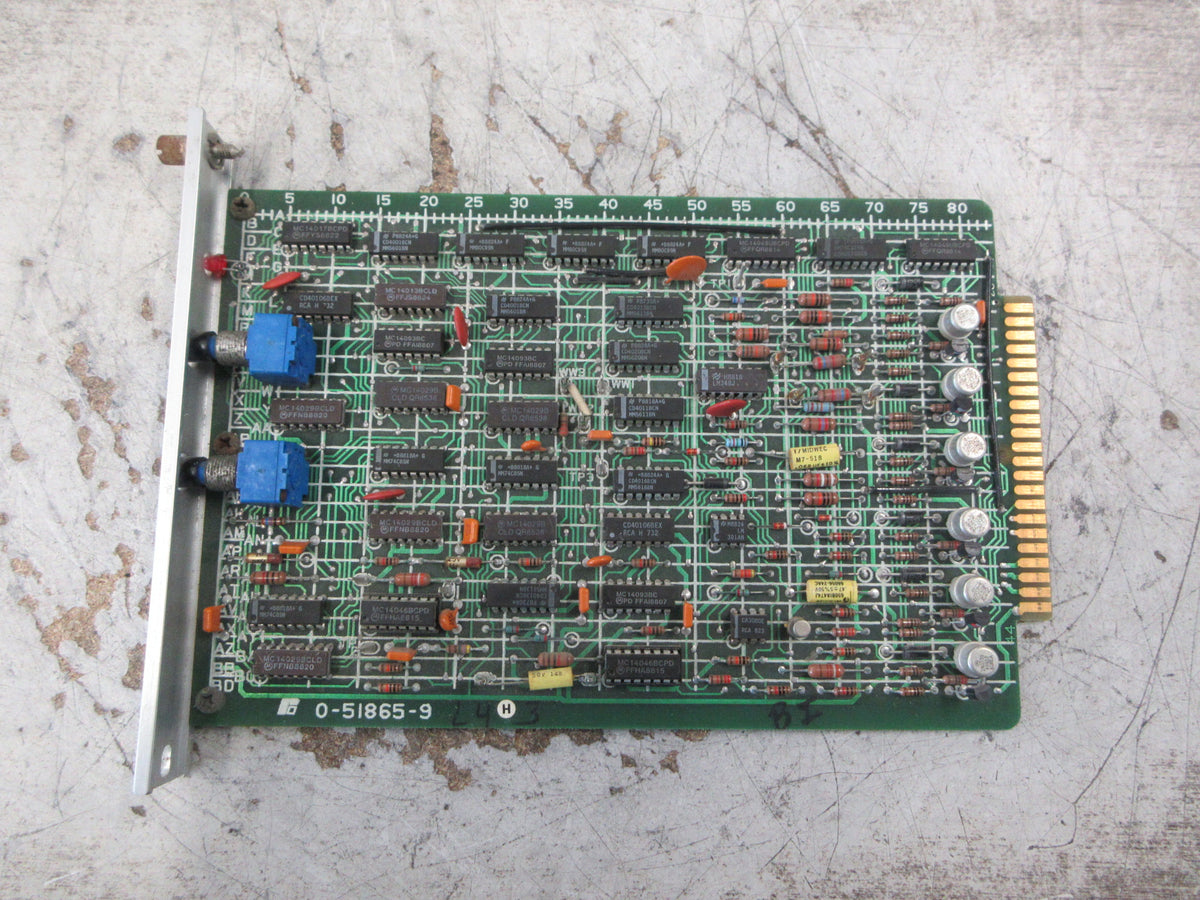 Reliance CLDK Current Loop Module 0-51865-9 *Missing (1) Mounting Screw* Used