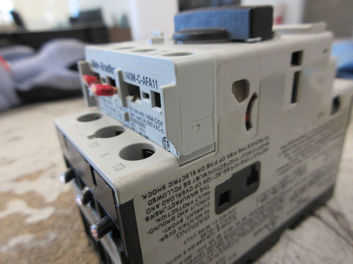 Allen-Bradley Manual Starter 140M-C2E-B25 Range:1.6-2.5A Used