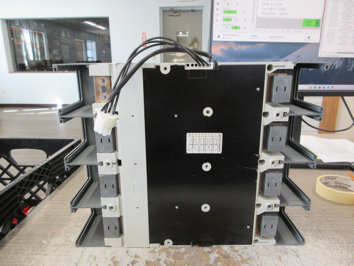 ABB SAC Isomax S6 Circuit Breaker S6N 800 600V 800A 4P Used