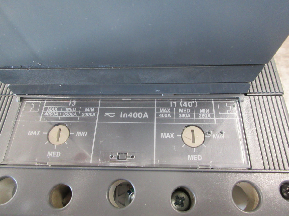 ABB SACE Tmax Circuit Breaker T5N 400 600V 400A 4P Electronic Operator Used
