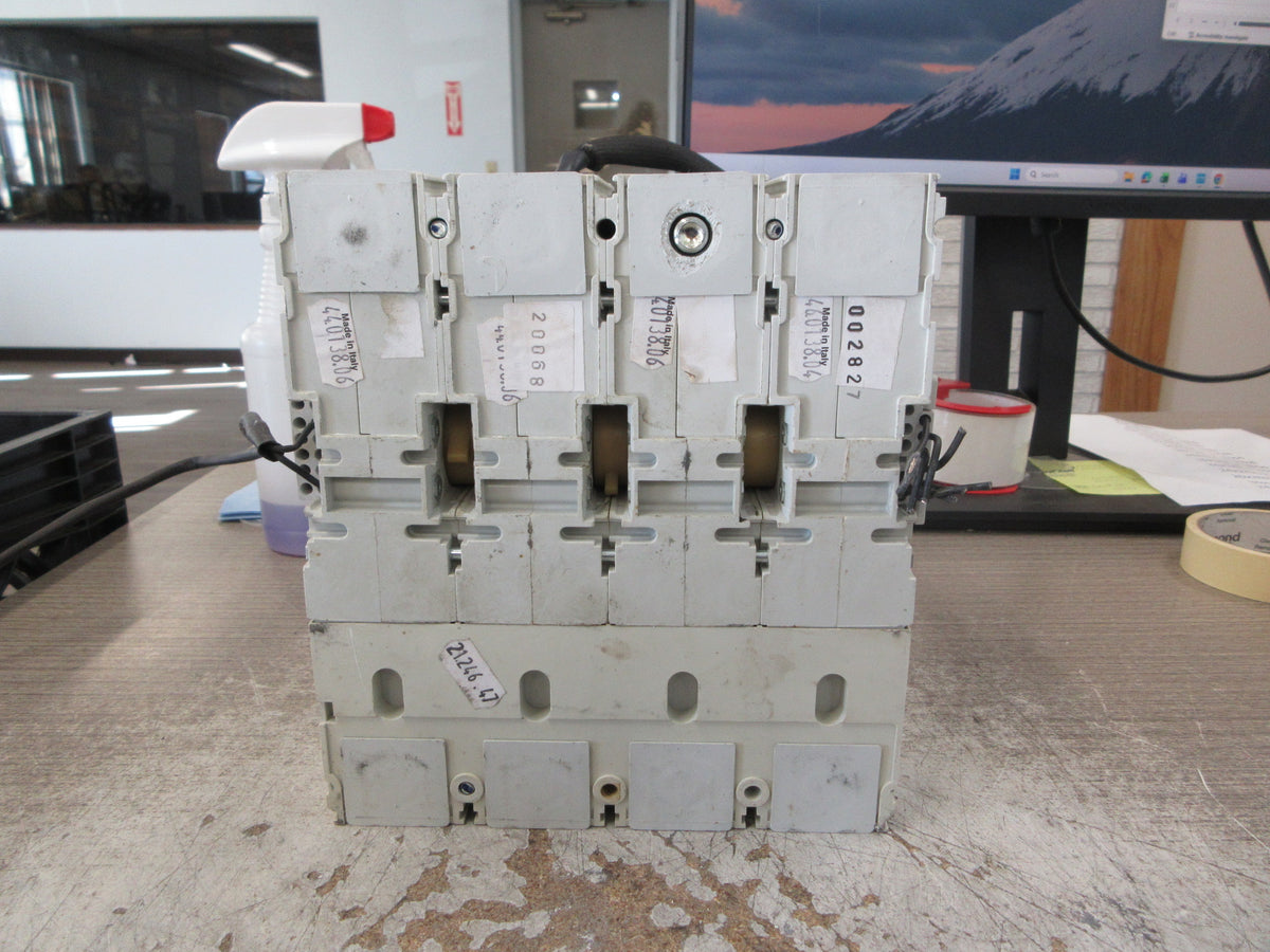 ABB SACE Tmax Circuit Breaker T5N 400 600V 400A 4P Electronic Operator Used