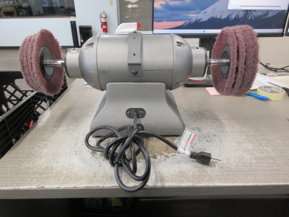 JET Variable Speed Industrial Buffer IBG-8VSB Size: 8" 1HP 1Ph 115/230V Used