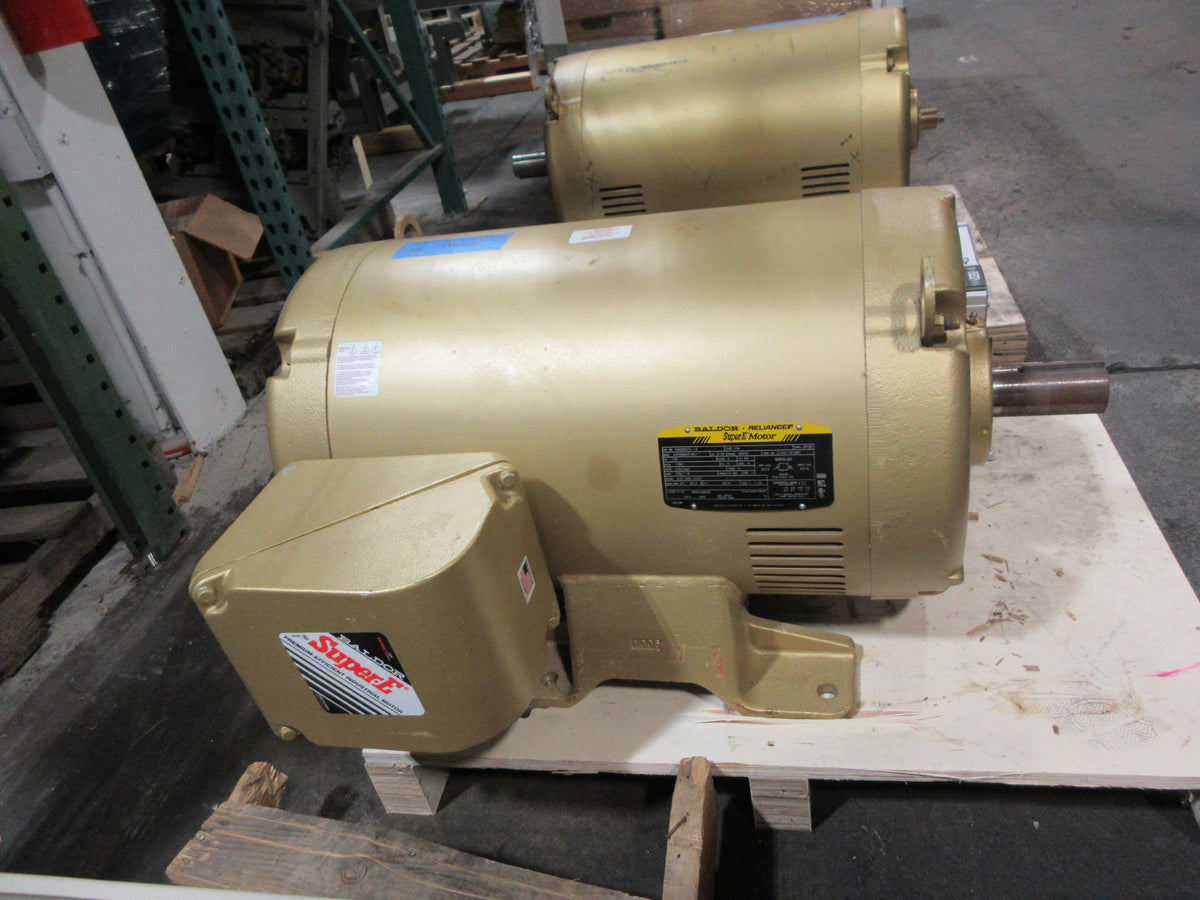 Baldor Motor EM2555TS-12 100HP 230/460V 1780RPM 236/118A Frame: 404TS Used