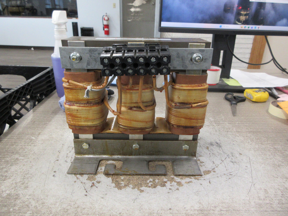TCI KTR Tuning Reactor KTR15A65 28.7A 600V 60Hz 3Ph Used