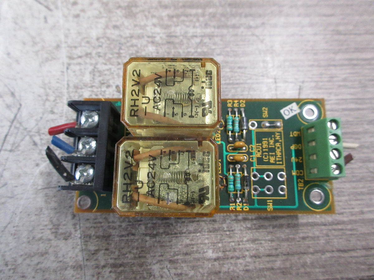 AEI Relay Board RCU1 Rev. B Used