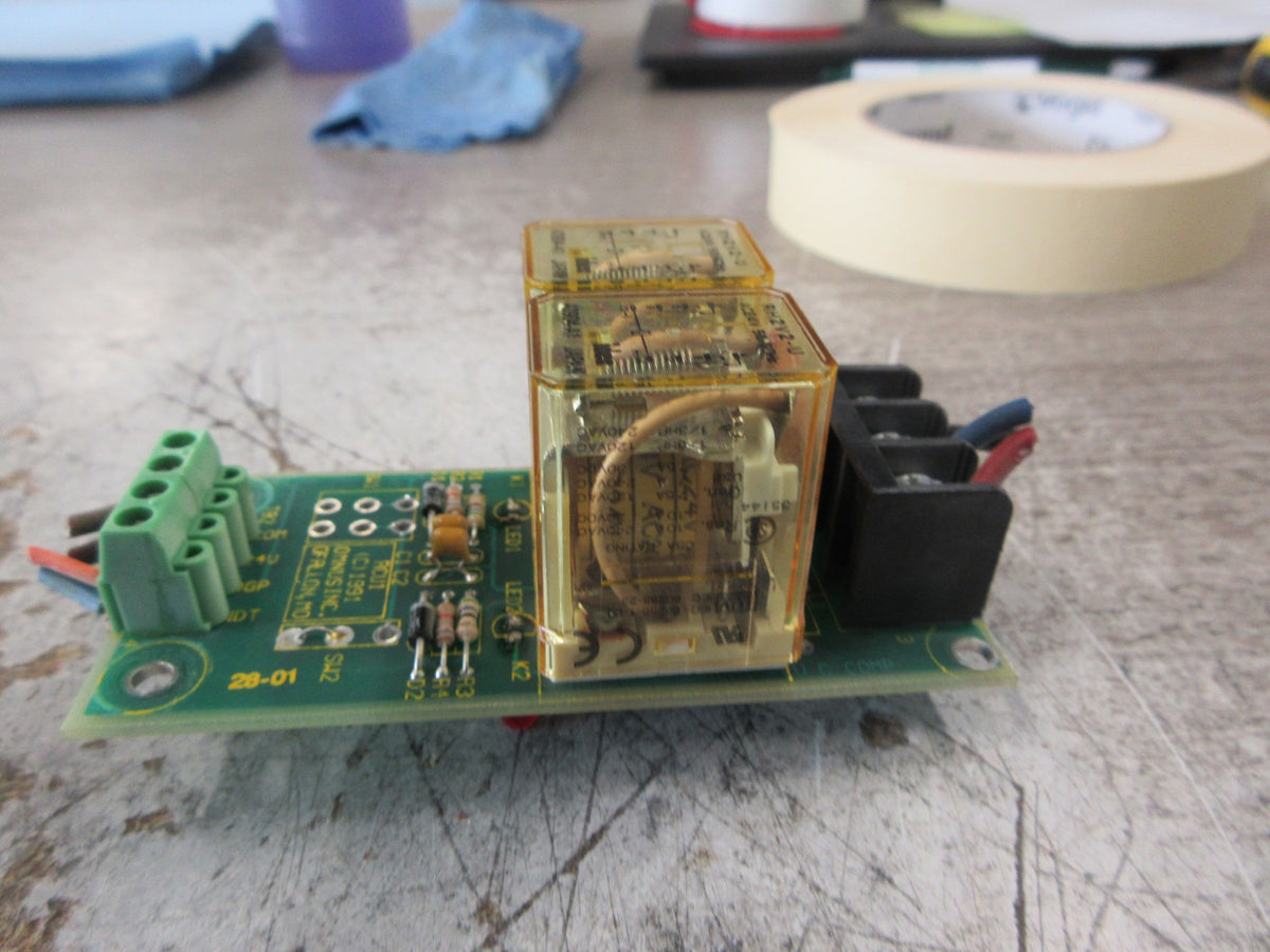 OMNUS Relay Board RCU1 Rev. C Used