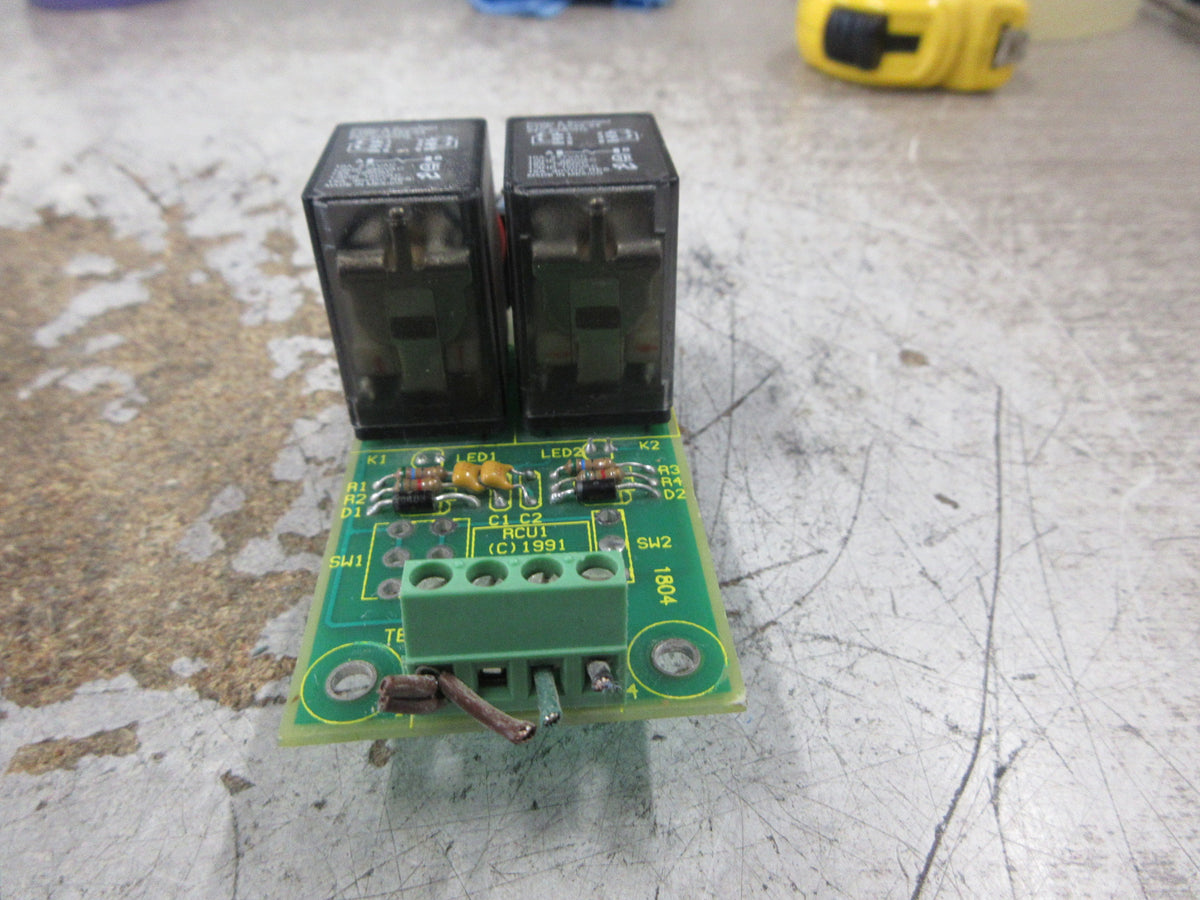 OMNUS Relay Board RCU1 Rev. C Used