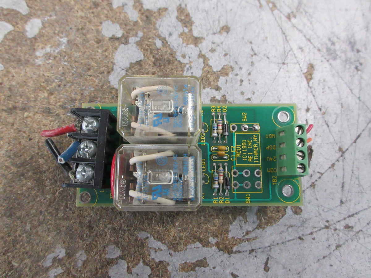AEI Relay Board RCU1 Rev. B Used