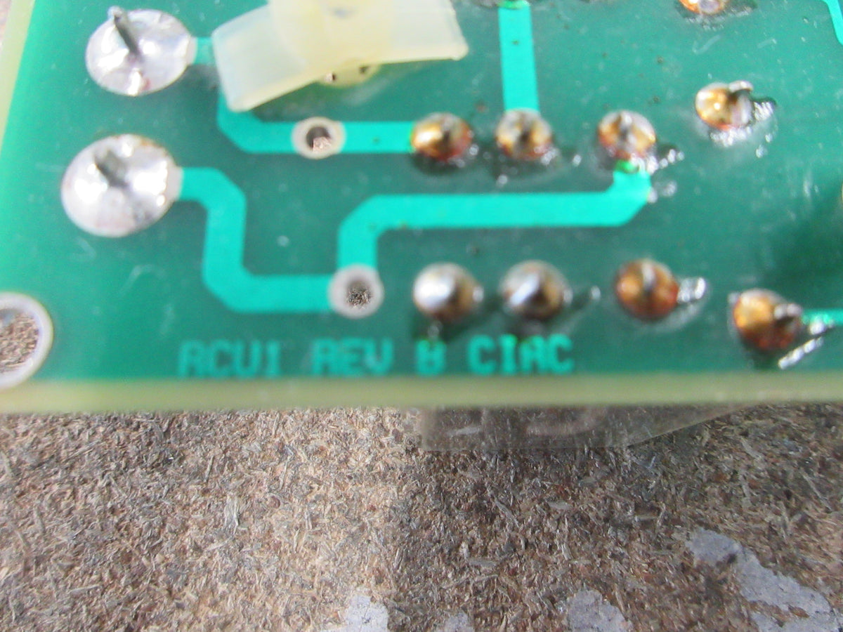 AEI Relay Board RCU1 Rev. B Used