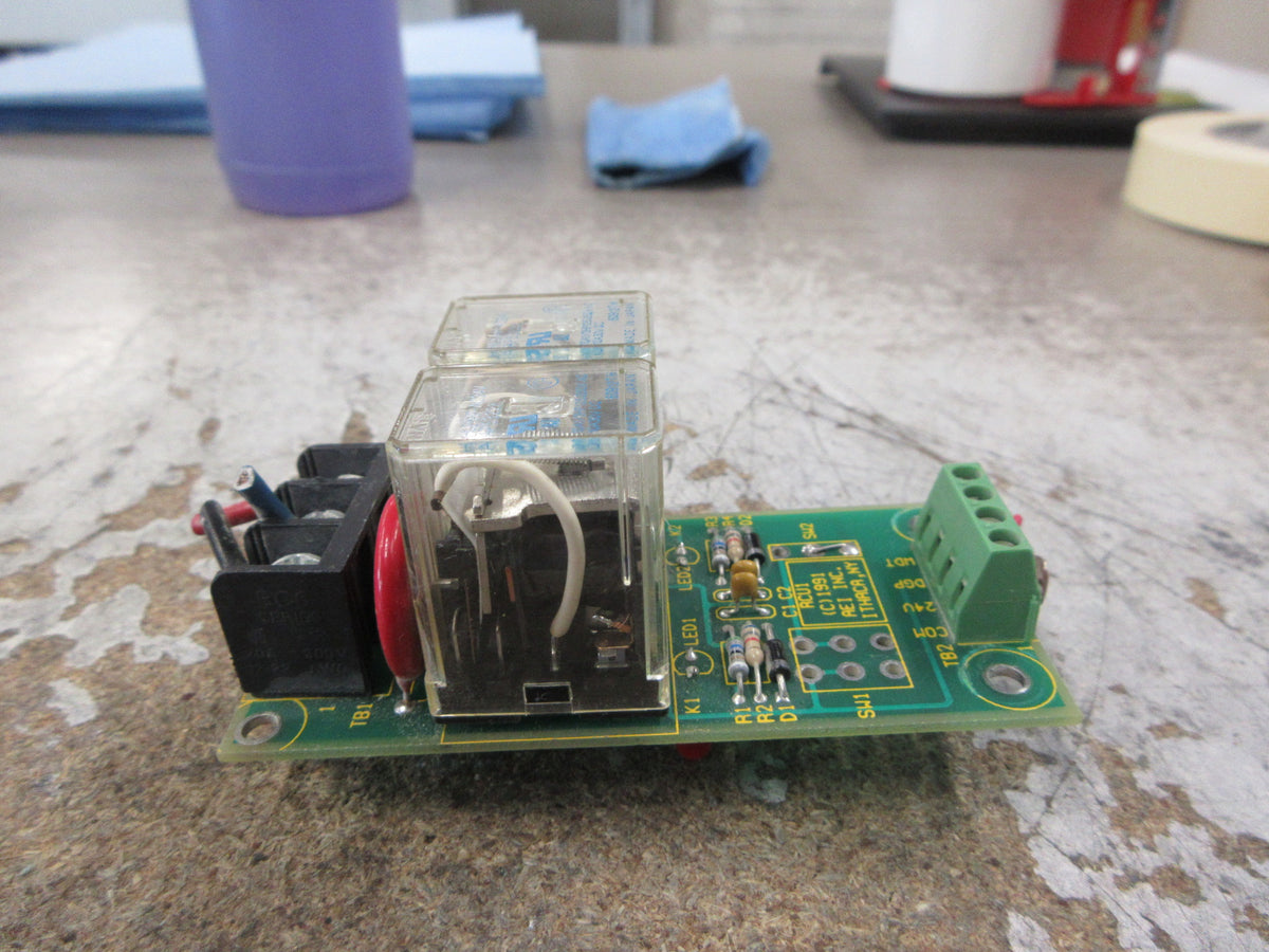 AEI Relay Board RCU1 Rev. B Used