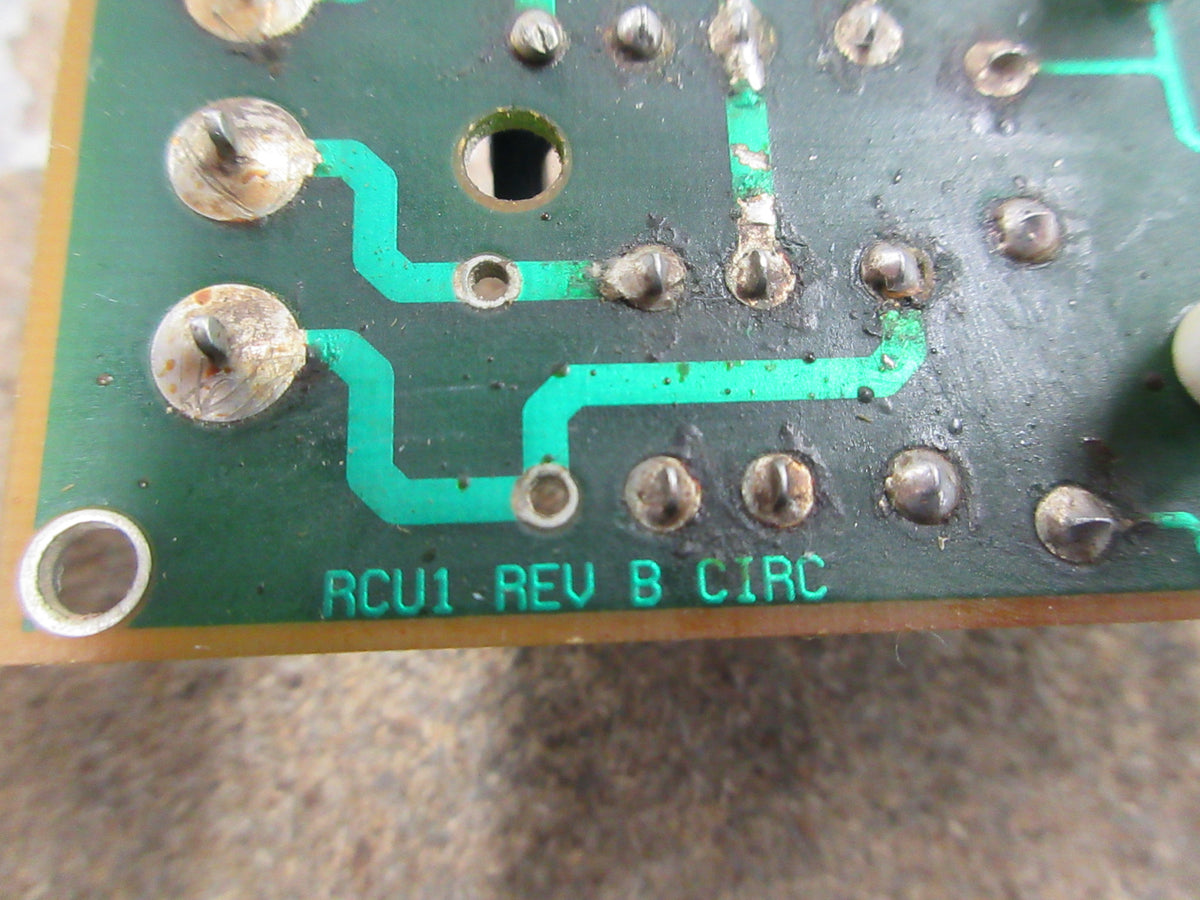 AEI Relay Board RCU1 Rev. B Used