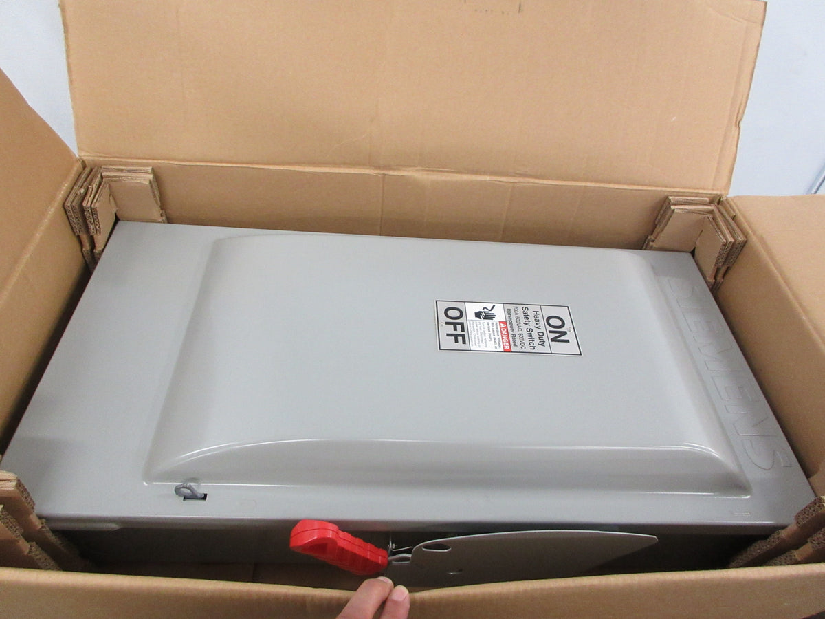 Siemens Fusible Safety Switch/Disconnect HF364 200A 600V 3P New Surplus