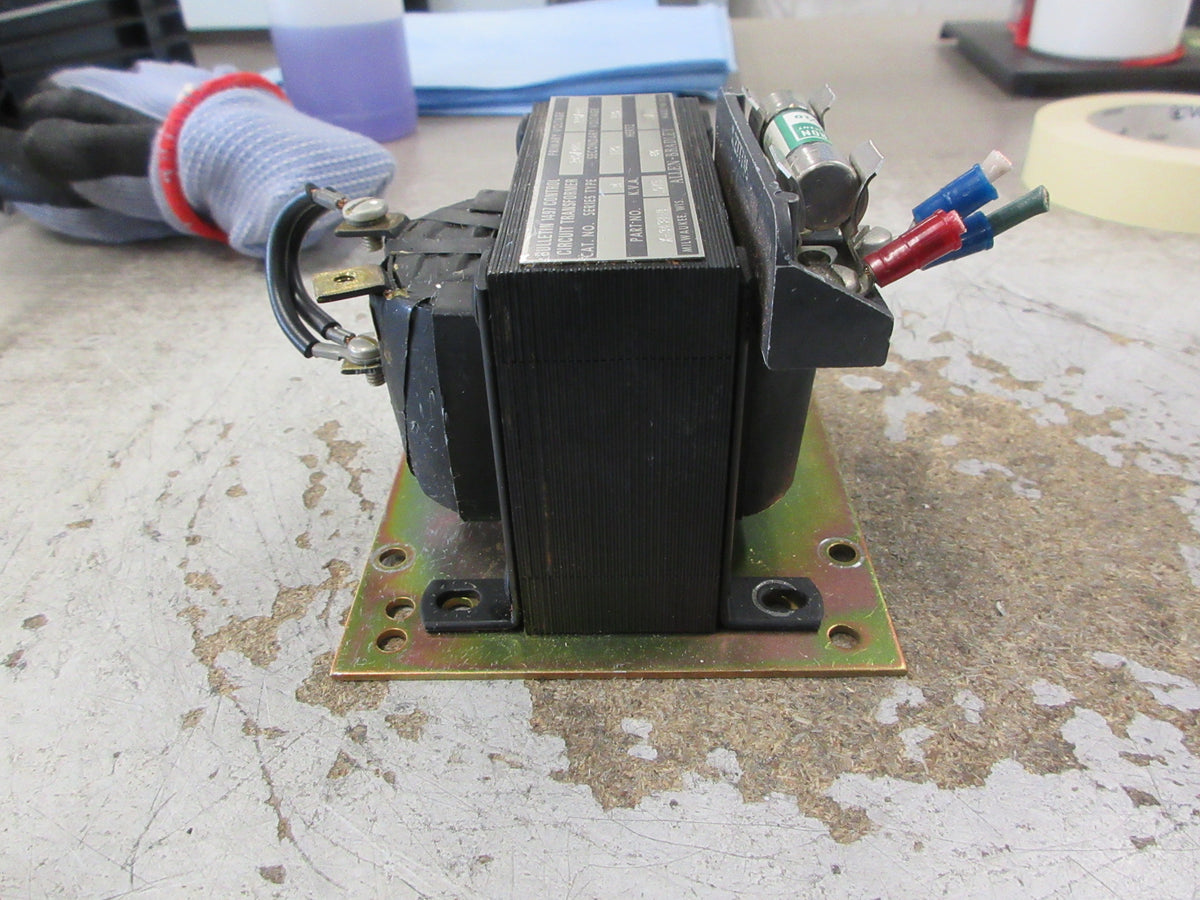 Allen-Bradley Control Transformer X-343858 0.075kVA Pri: 240/480V Sec: 120V Used