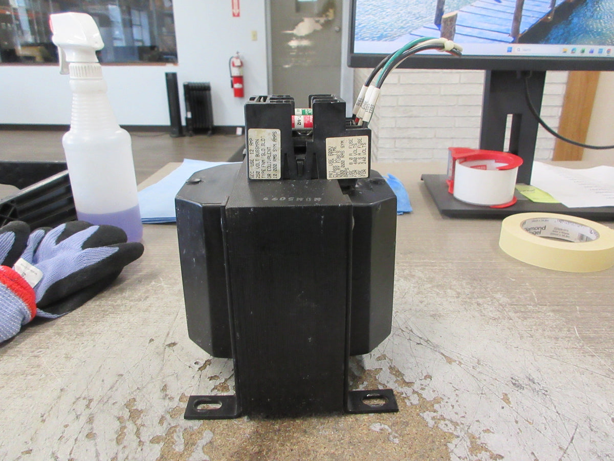 Hevi-Duty Control Transformer E8503PBX 0.850KVA Pri: 240/480V Sec: 120V Used