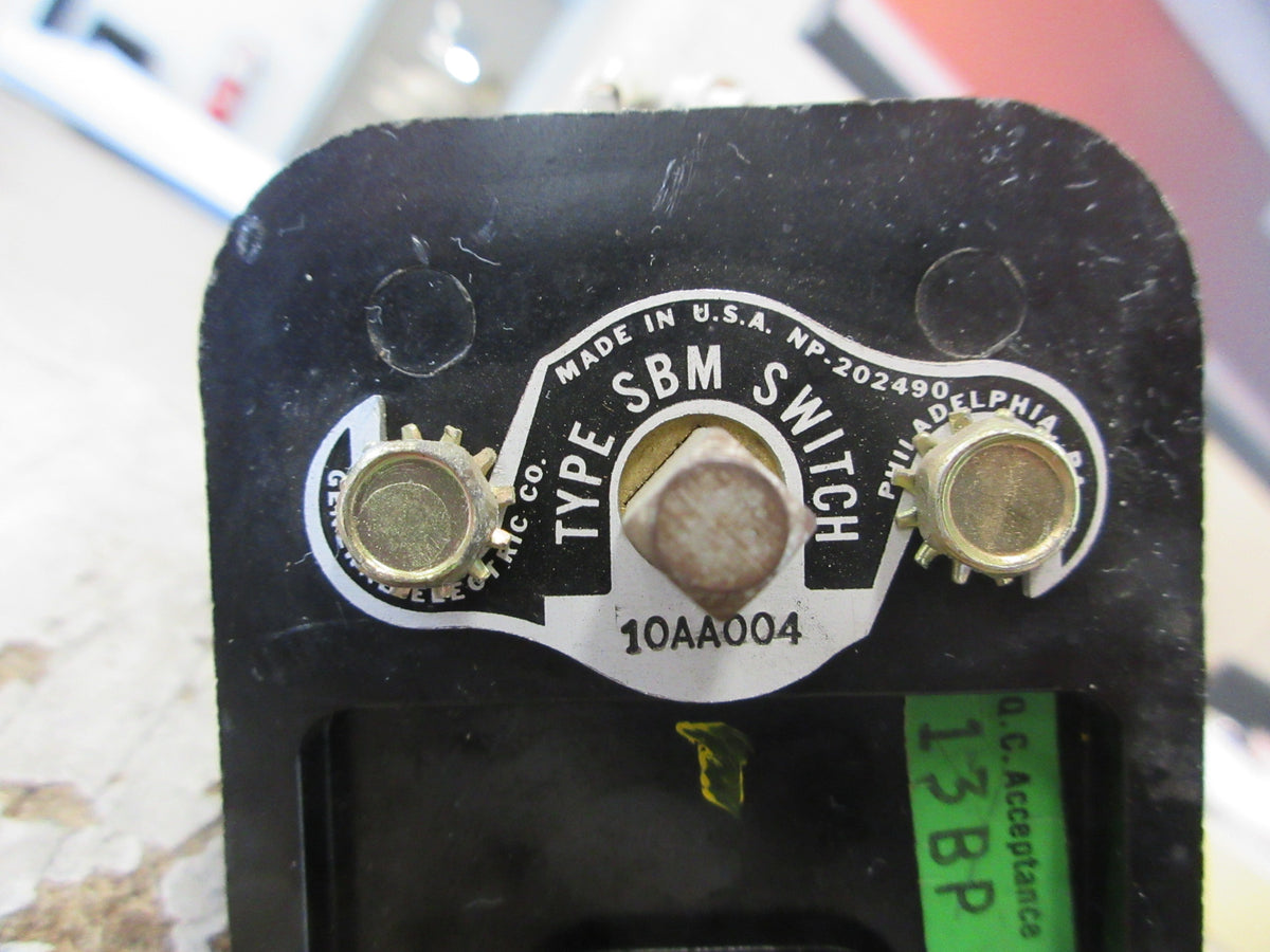 GE Type SPM Rotary Switch 10AA004 Used