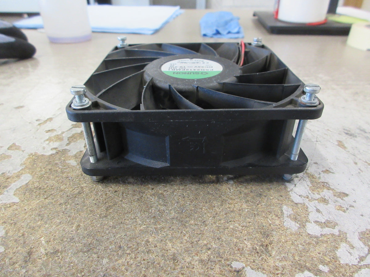 Sunon Axial Fan PSD2412PMB1 24VDC 19.2W W/Grille Used
