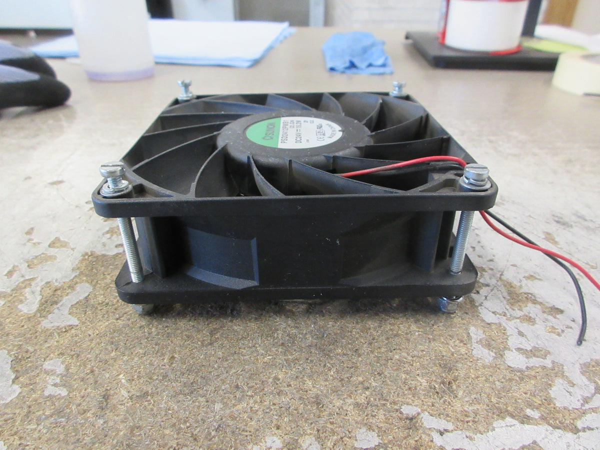 Sunon Axial Fan PSD2412PMB1 24VDC 19.2W W/Grille Used