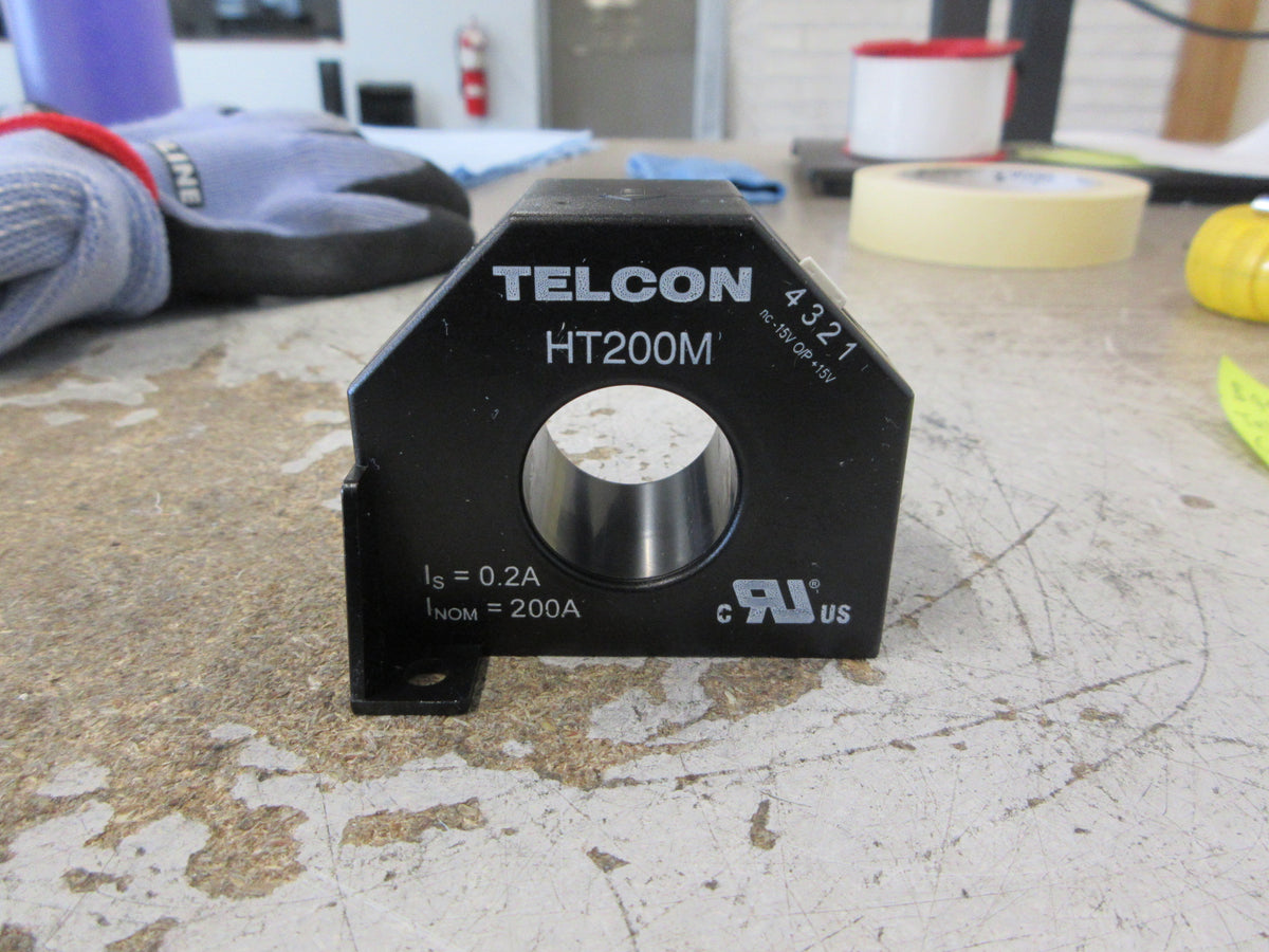 Telcon Current Sensor HT200M 200A Used