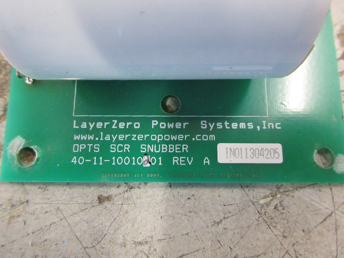LayerZero OPTS SCR Snubber Board 40-11-10010201 Rev. A Used