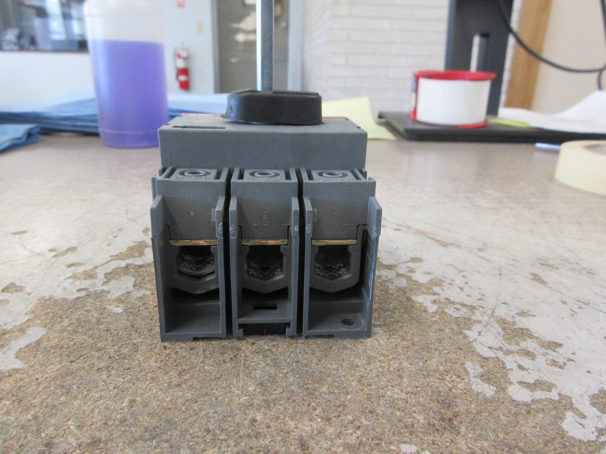 ABB Disconnect Switch OT100F3 100A 600V 3Ph Used