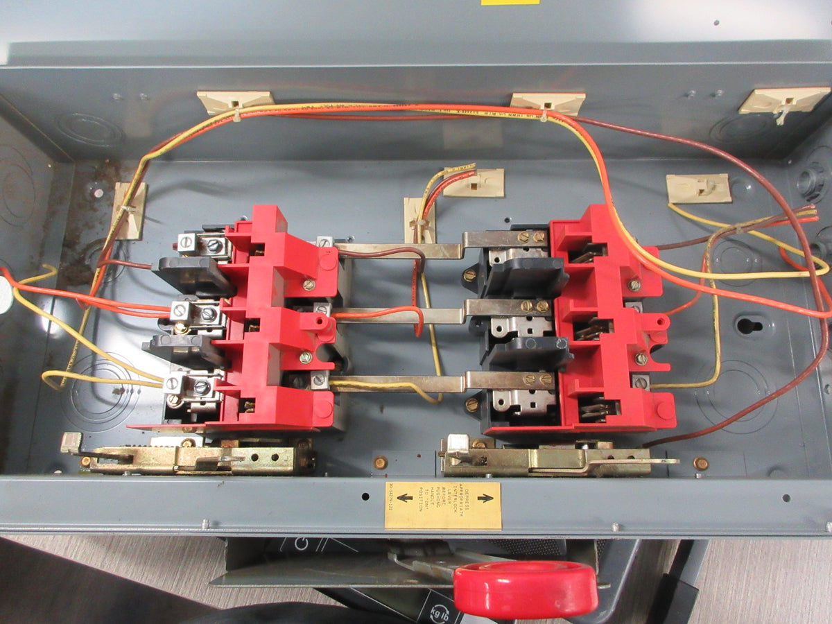 Cutler-Hammer Non-Fusible Double-Throw Safety Switch/Disconnect DT361UGK Used