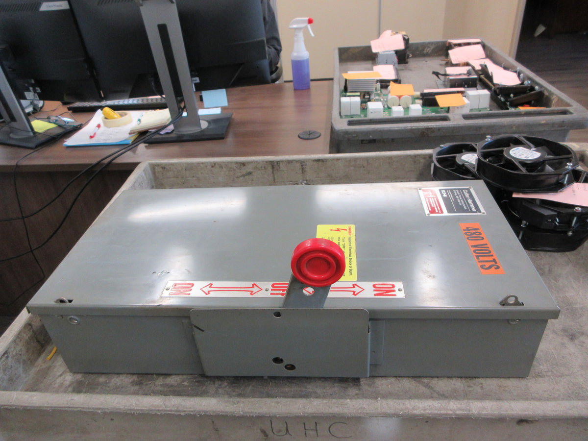 Cutler-Hammer Non-Fusible Double-Throw Safety Switch/Disconnect DT361UGK Used