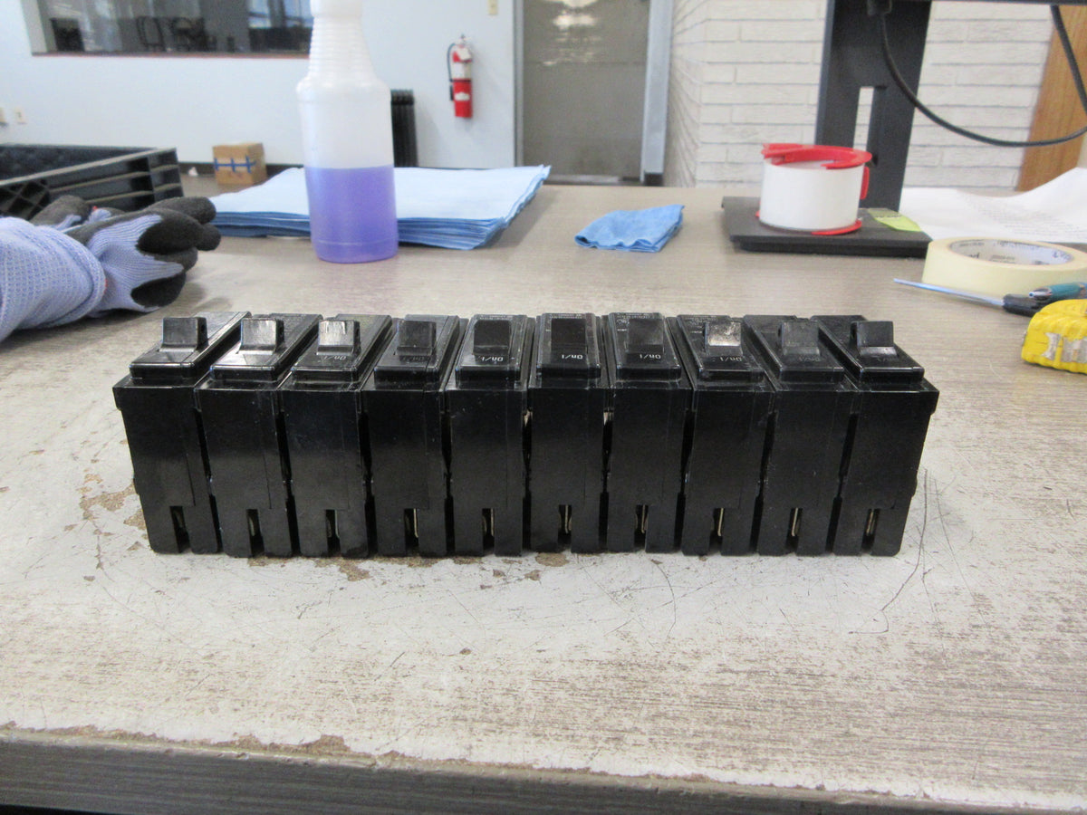 Challenger Clip-On Circuit Breaker C120 20A 120/240V 1P *Lot of 10* Used